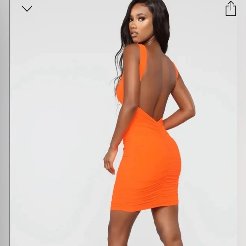 Fun for One Ruched Dress - Picture 2 of 5